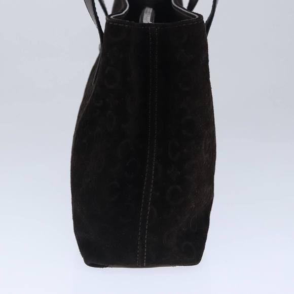 CELINE C Macadam Canvas Hand Bag Brown Auth ep6548 - Picture 3 of 16
